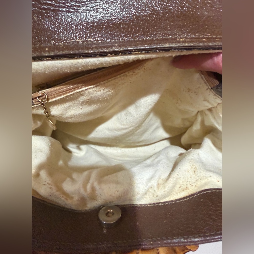 Gucci Diana Brown Leather Handbag-please read for condition - Picture 14 of 16